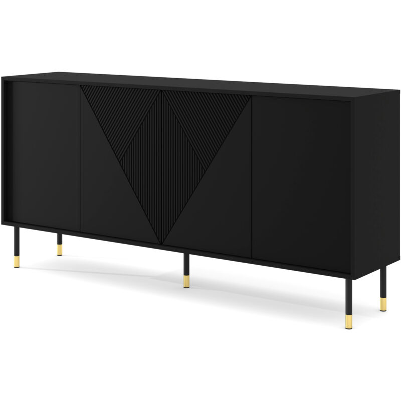 foto del prodotto petits meubles cassettiera woody 180 cm 4d nero