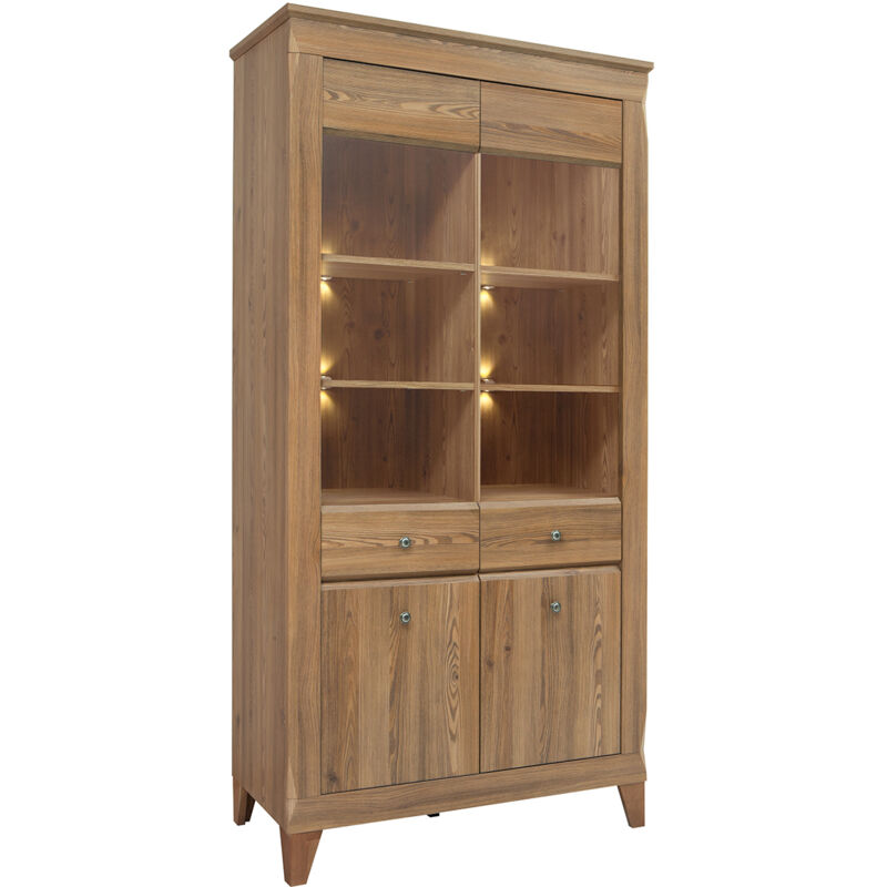 foto del prodotto petits meubles credenza 4 ante raya marrone 202cm