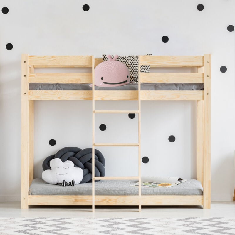 foto del prodotto petits meubles letto a castello derek bois 70x140 con base inclusa