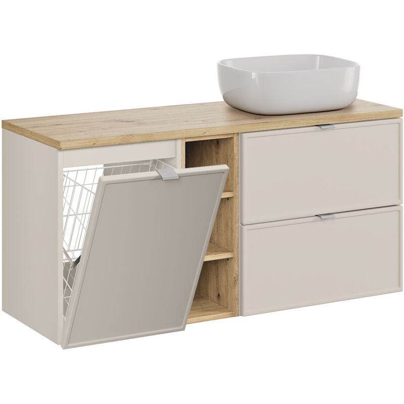 foto del prodotto petits meubles mobile bagno con lavabo alba cachemire 120cm