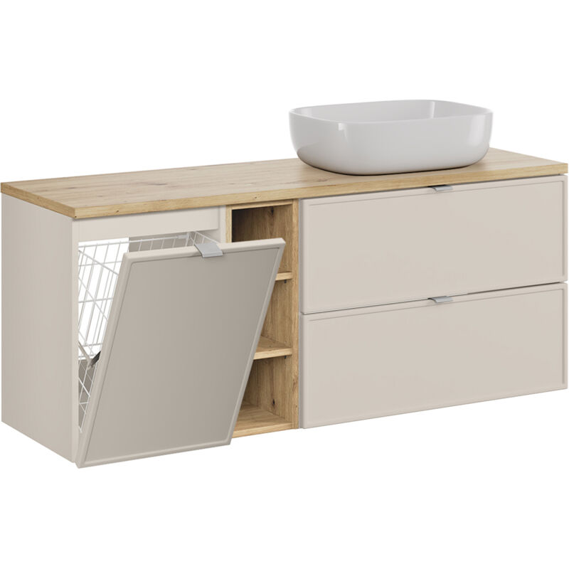 foto del prodotto petits meubles mobile bagno con lavabo alba cachemire 140cm