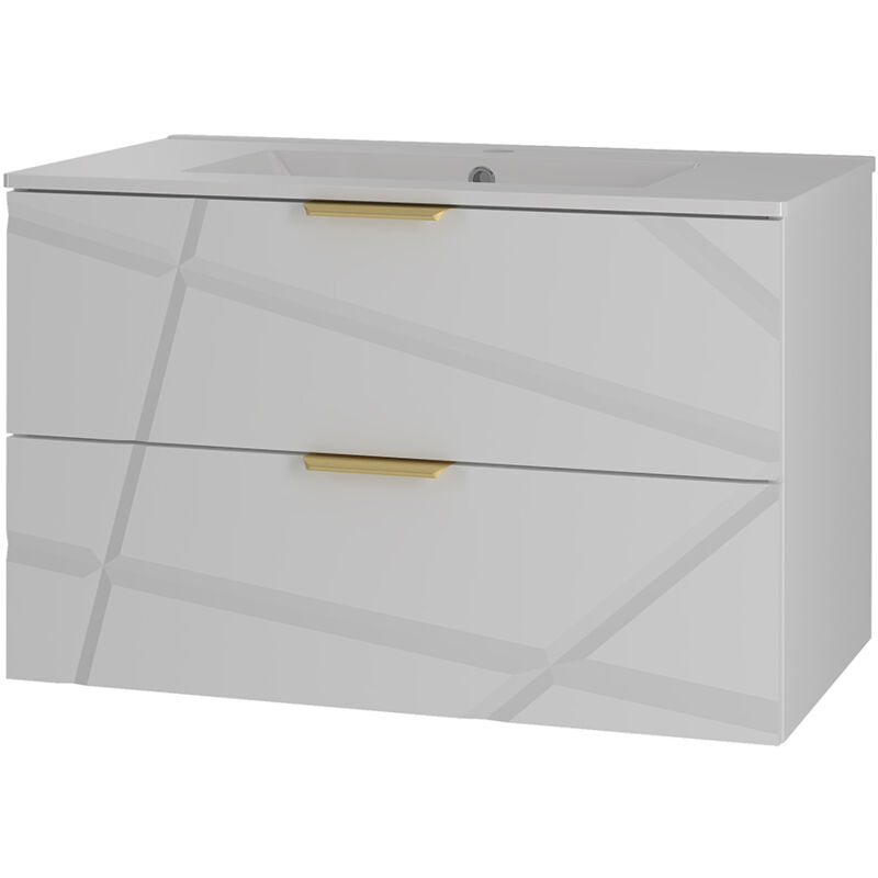 foto del prodotto petits meubles mobile bagno con lavabo aurora bianco 80cm