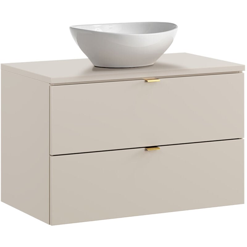 foto del prodotto petits meubles mobile bagno con lavabo azel cachemire 80cm