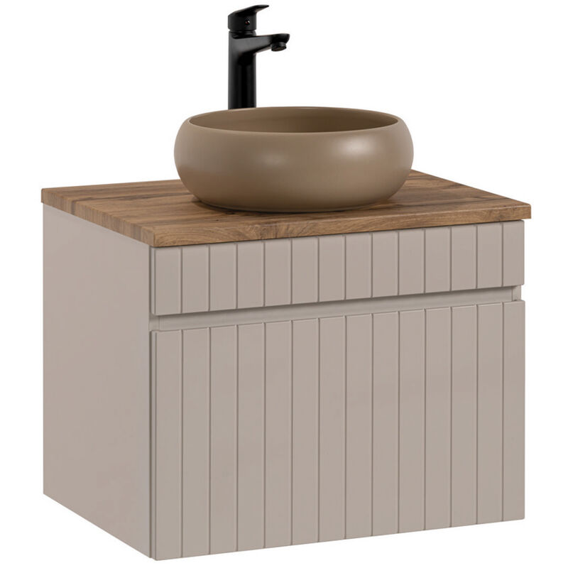 foto del prodotto petits meubles mobile bagno con lavabo zelie cachemire 60cm