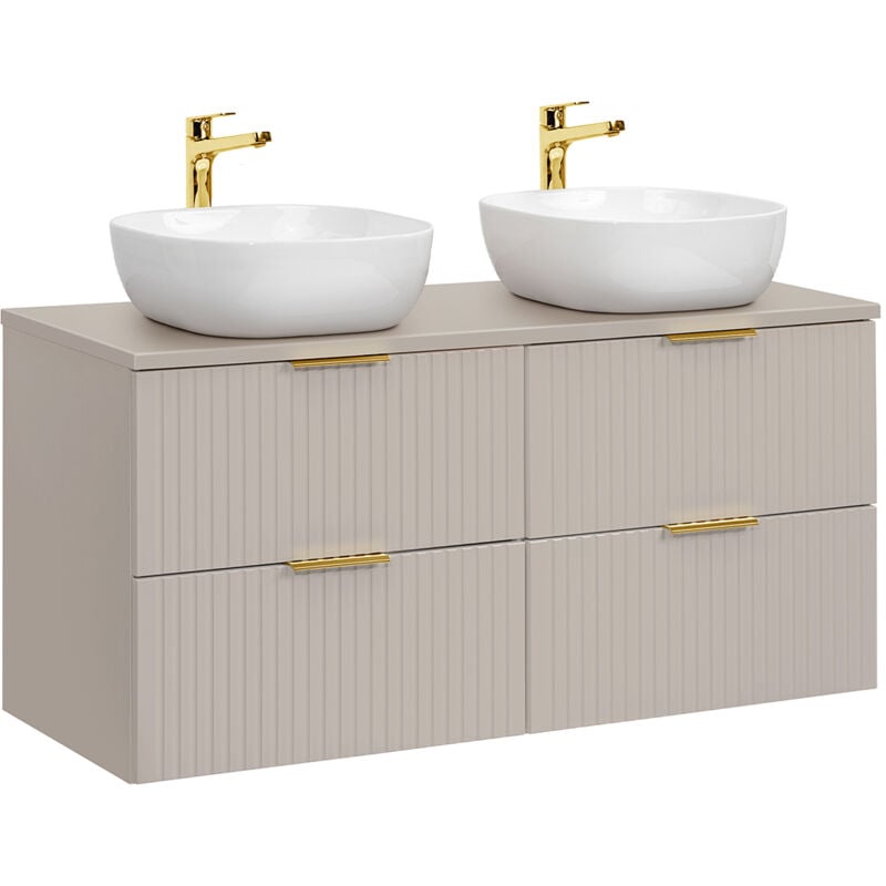 foto del prodotto petits meubles mobile bagno doppio lavabo adriel beige 120cm
