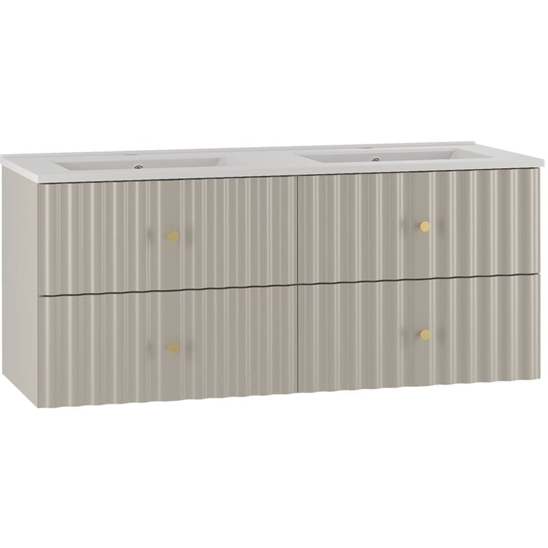 foto del prodotto petits meubles mobile bagno doppio lavabo izae cachemire 120cm