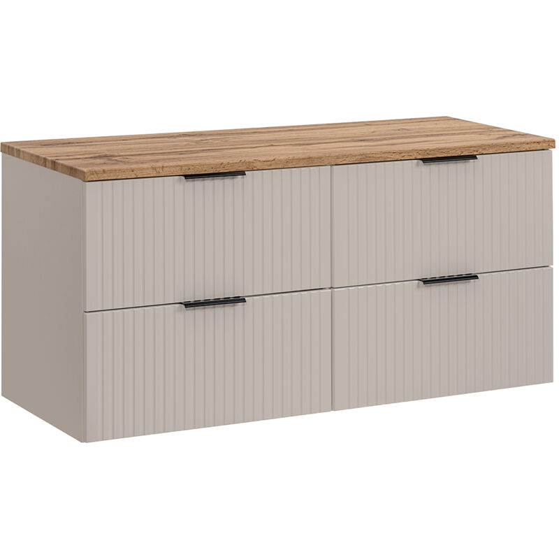 foto del prodotto petits meubles mobile bagno senza lavabo adriel beige 120cm