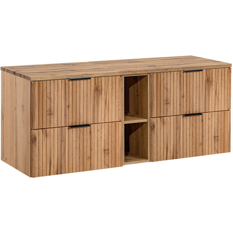 foto del prodotto petits meubles mobile bagno senza lavabo adriel marrone 140cm