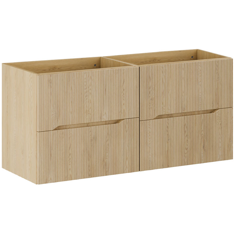 foto del prodotto petits meubles mobile bagno senza lavabo isaline rovere chiaro 120cm