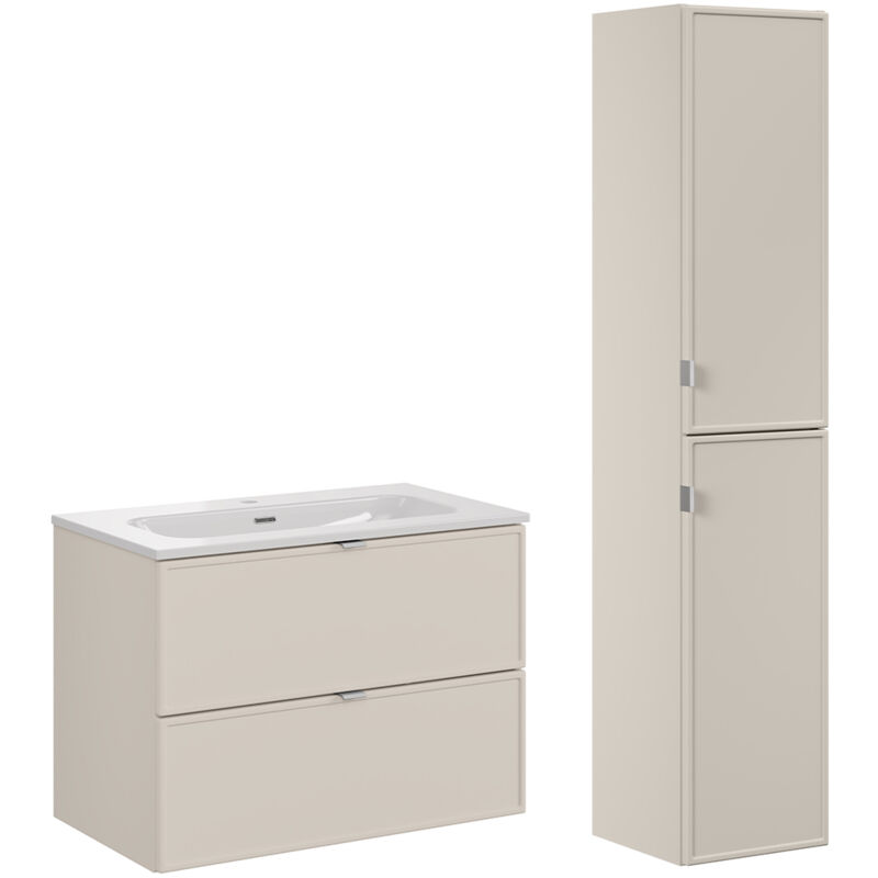 foto del prodotto petits meubles set di mobili da bagno con lavabo alba cachemire 80cm