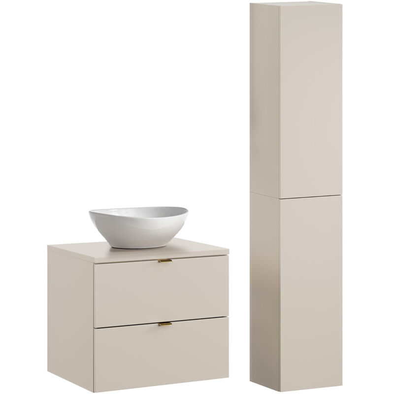 foto del prodotto petits meubles set di mobili da bagno con lavabo azel cachemire 60cm