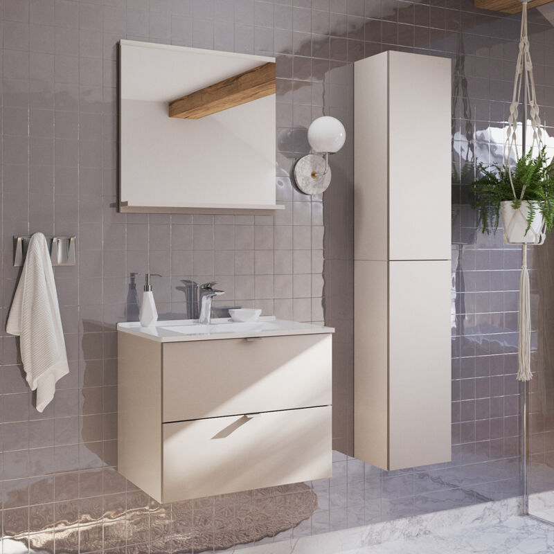 foto del prodotto petits meubles set di mobili da bagno con lavabo azel cachemire 60cm