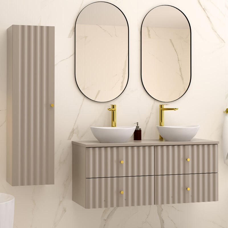 foto del prodotto petits meubles set di mobili da bagno doppio lavabo izae cachemire 120cm