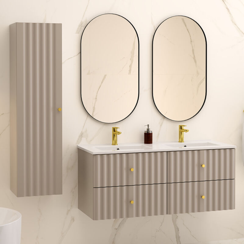foto del prodotto petits meubles set di mobili da bagno doppio lavabo izae cachemire 120cm
