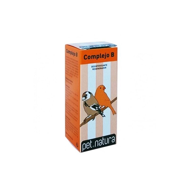 foto del prodotto petnatura complesso 11 vit b 25 ml di vitamina supplemento per gli uccelli.