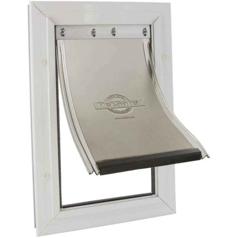 foto del prodotto petsafe porta basculante per animali 620 alluminio 18 kg 5014