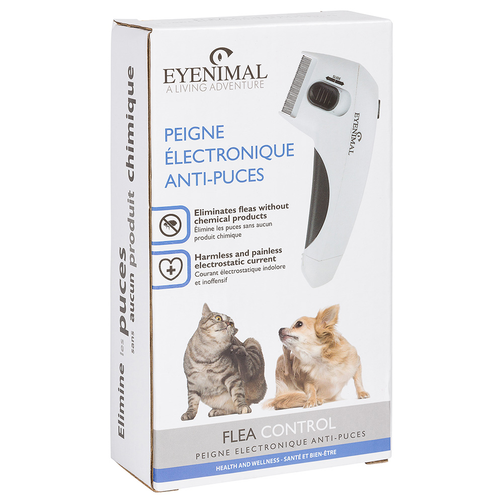 foto del prodotto pettine antipulci eyenimal flea control l 16,5 x p 8 x h 3 cm