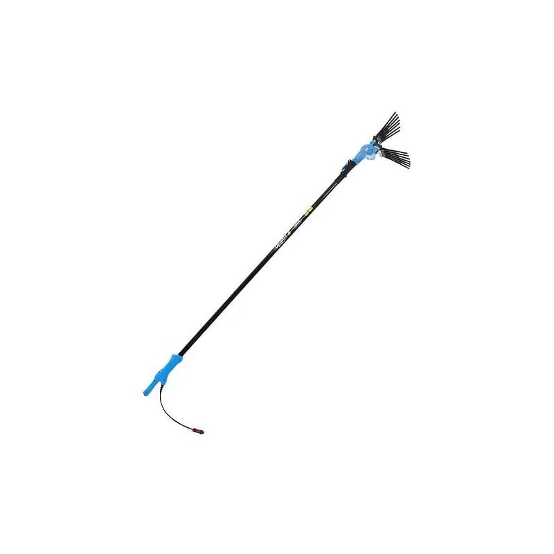 foto del prodotto pettine elettrico professionale lisam oliwatt 3 con asta telescopica per raccolta olive