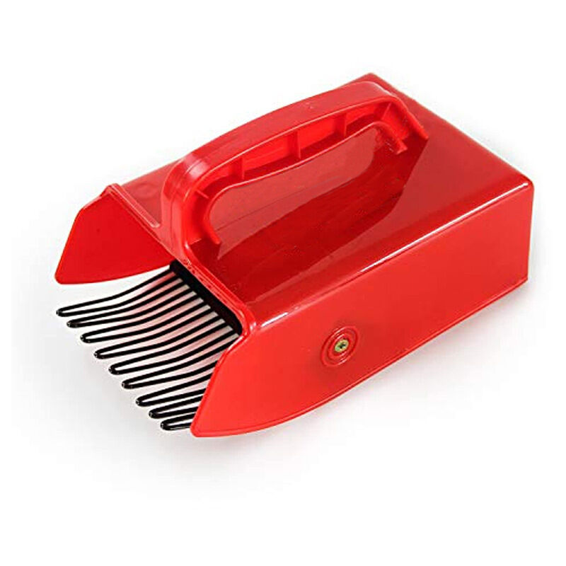 foto del prodotto pettine per mirtilli e more, raccogli bacche con pettine in metallo, 22 x 14 cm rosso 