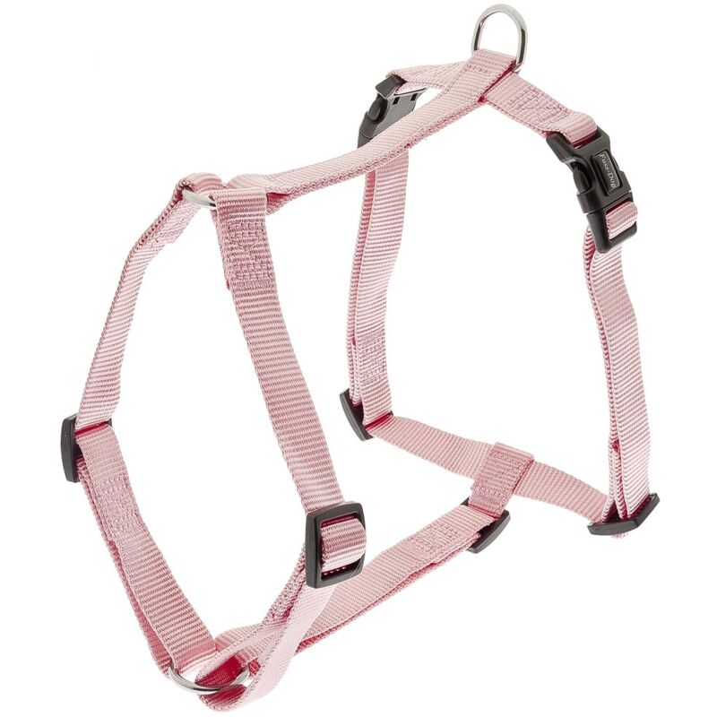 foto del prodotto pettorina a 8 in nylon per cani 1,5 x 30 48 cm rosso