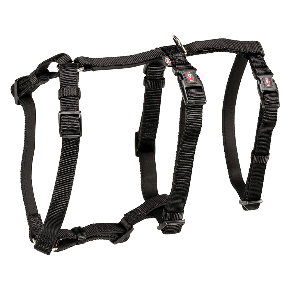 foto del prodotto pettorina antipanico stay trixie nero s m 40 65 cm circ. torace x h 1,5 cm