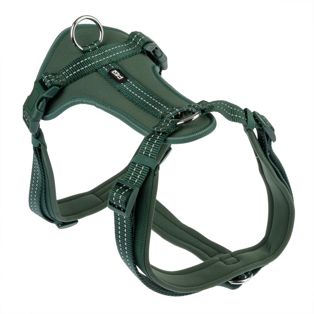 foto del prodotto pettorina tiaki neoprene, verde 32 56 cm circ. torace