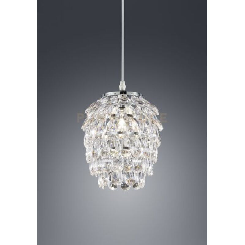 foto del prodotto petty sospensione gemme trasparenti d.20cm 1 luce attacco e14