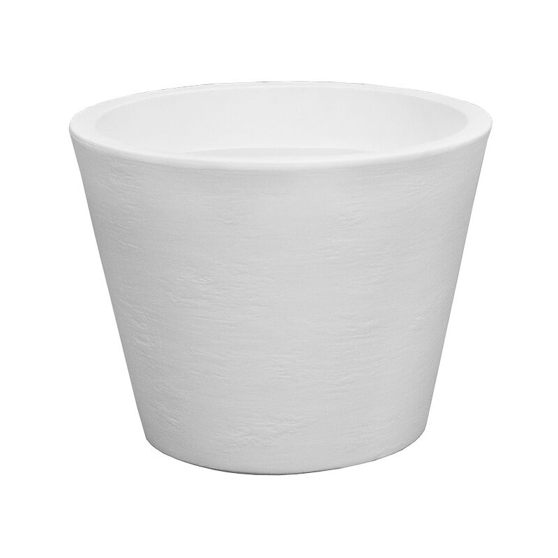foto del prodotto petunia r stica vaso rotondo da interno ed esterno per piante e fiori molto resistente al passare del tempo. realizzata in polietilene in spagna