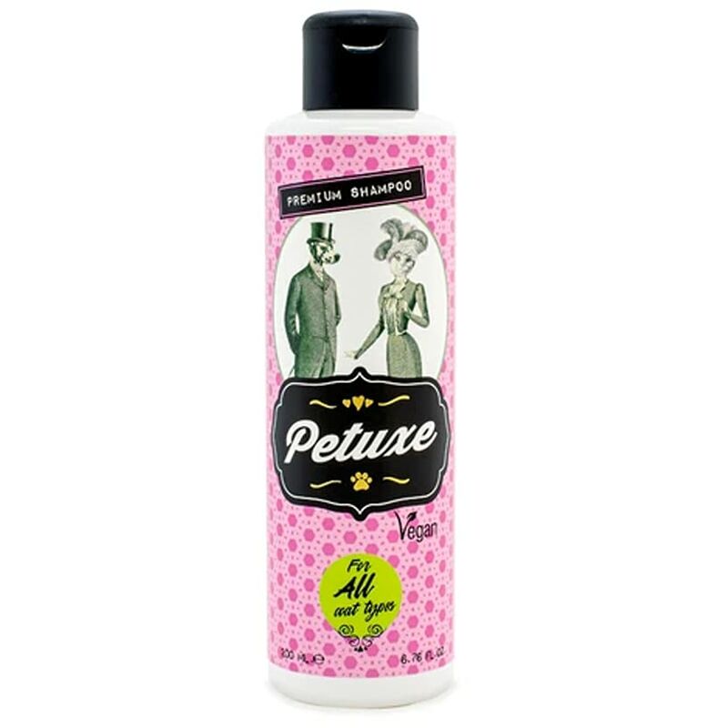 foto del prodotto petuxe juliet shampoo vegano per cani e animali domestici, tutti i tipi di pelo 200 ml, mirtillo rosso, 200 pz.