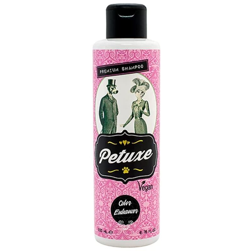 foto del prodotto petuxe juliet shampoo vegano per cani e animali, pelo nero 200 ml, mirtillo rosso