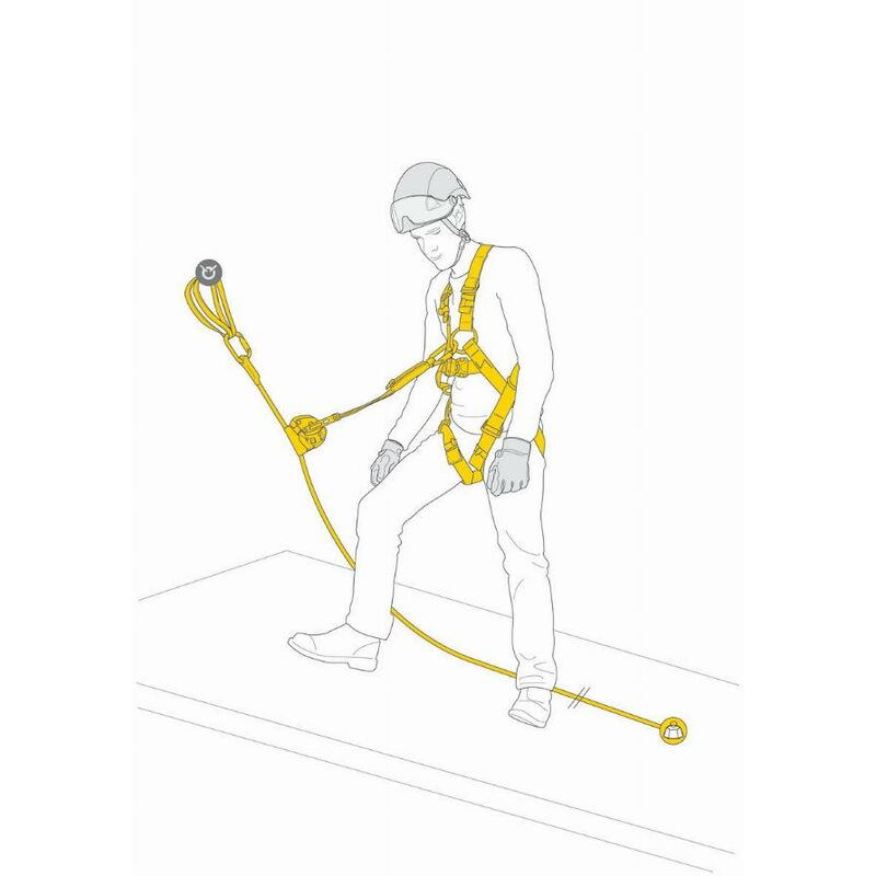 foto del prodotto petzl kit anticaduta asap lock anticaduta 10m t.2 k094aa01