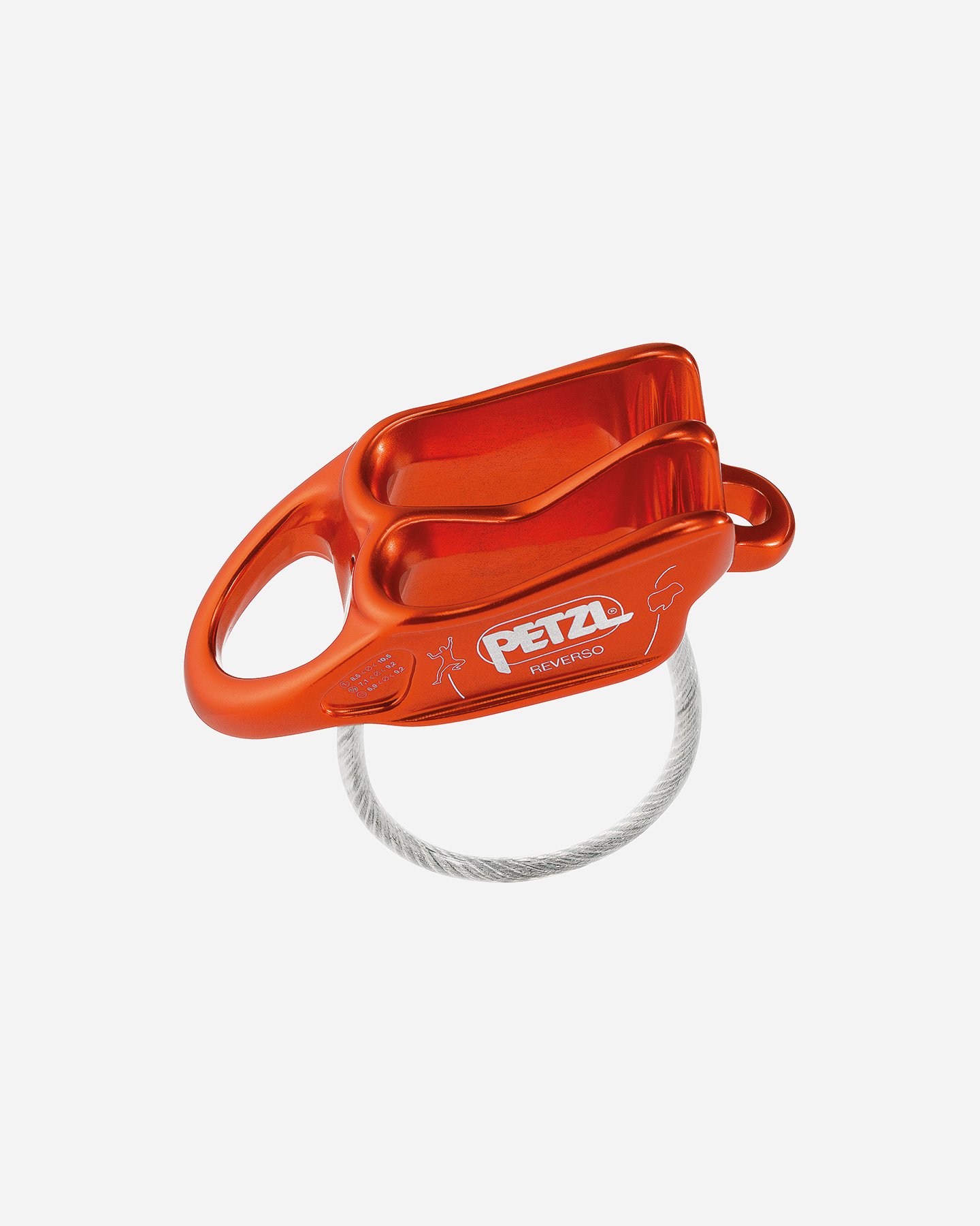 foto del prodotto petzl reverso 4 - discensore - rosso