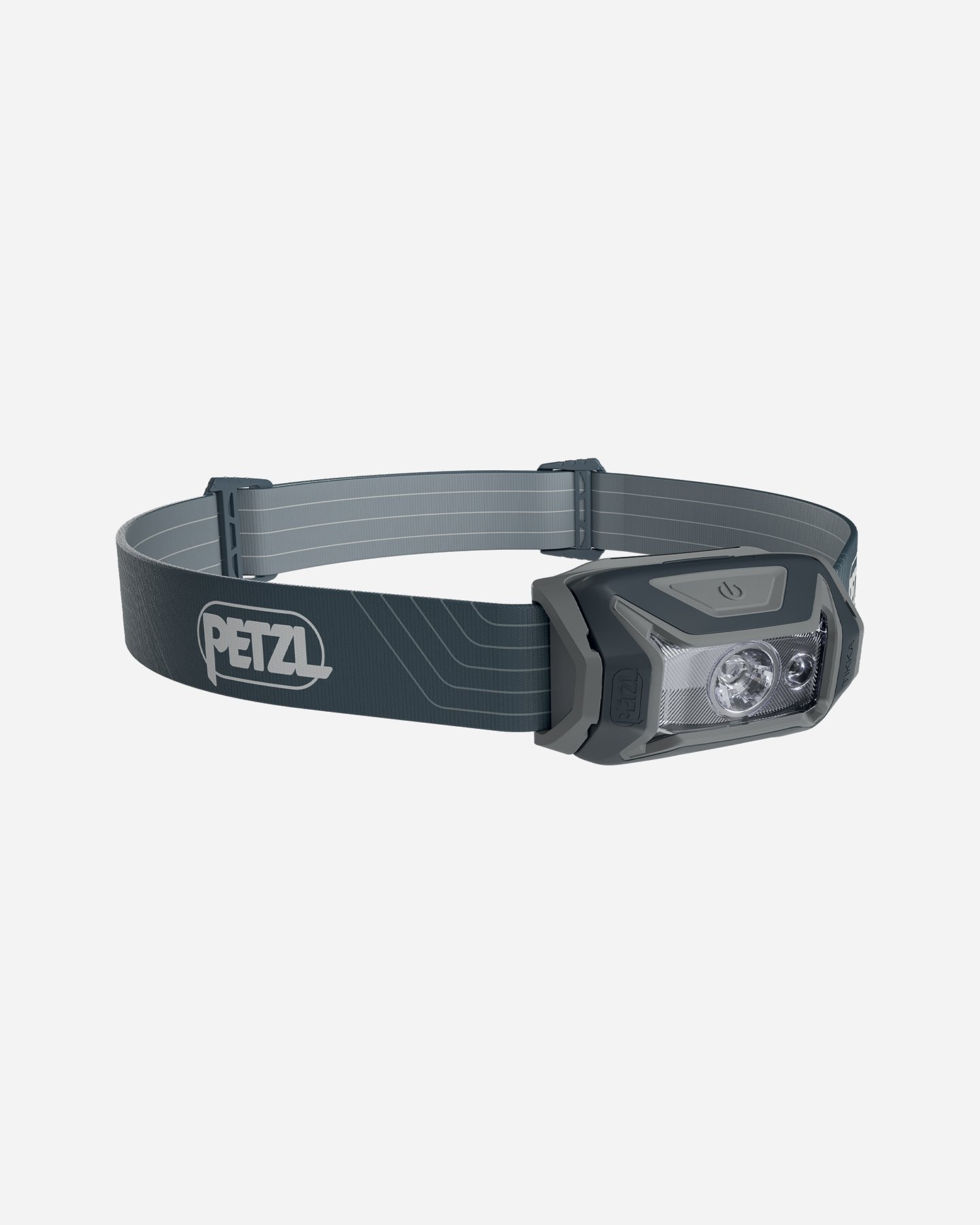 foto del prodotto petzl tikka 350 lumen lampada frontale grigio