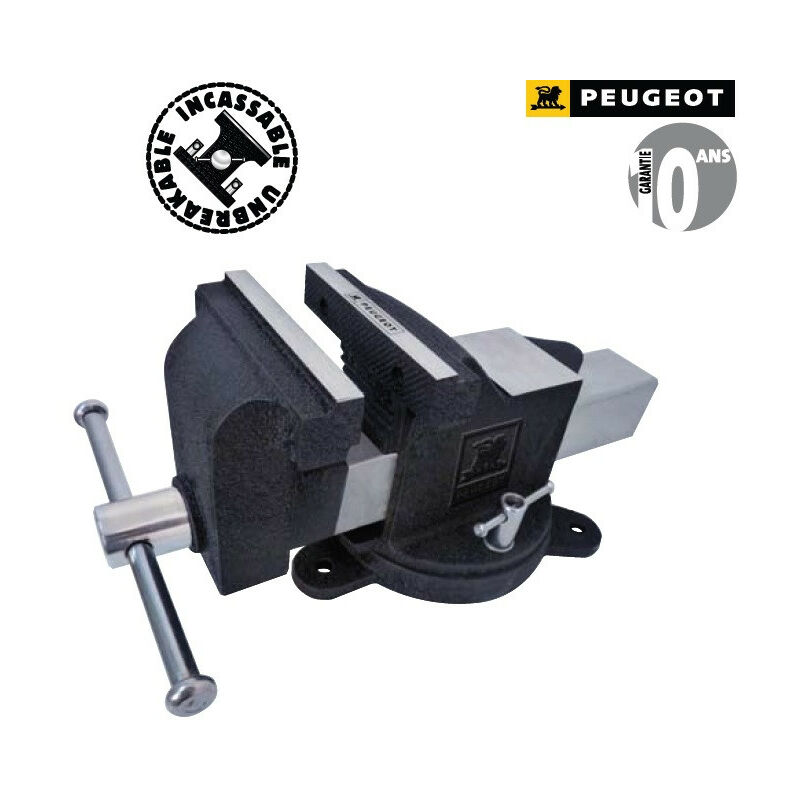 foto del prodotto peugeot morsa da banco girevole 150 mm ebt 150