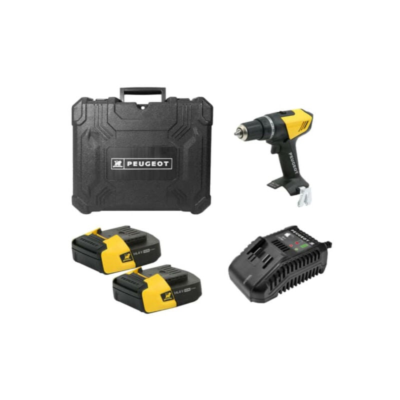 foto del prodotto peugeot psp trapano peugeot energydrill 18v20 2 batterie 18 v 2.0 ah 1 caricabatterie 250312