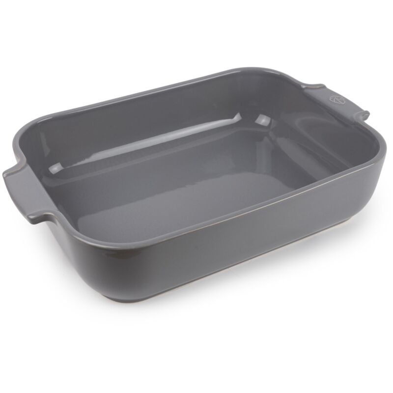 foto del prodotto peugeot teglia rettangolare in ceramica 36 cm x 22 cm x 6,8 cm capacit 3,8 l garanzia 10 anni made in france colore grigio chiaro