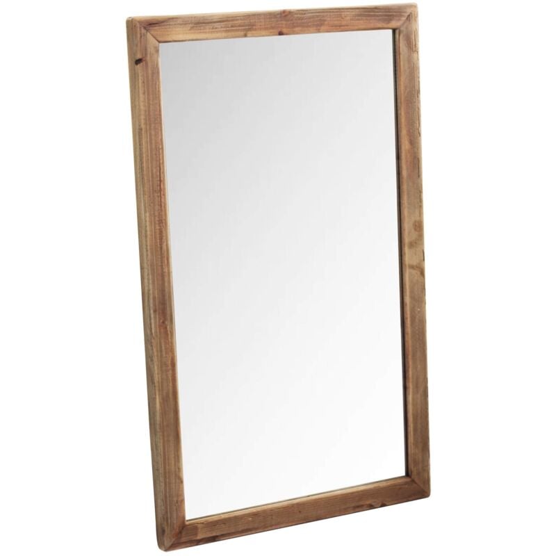 foto del prodotto pez specchio in legno di pino invecchiato