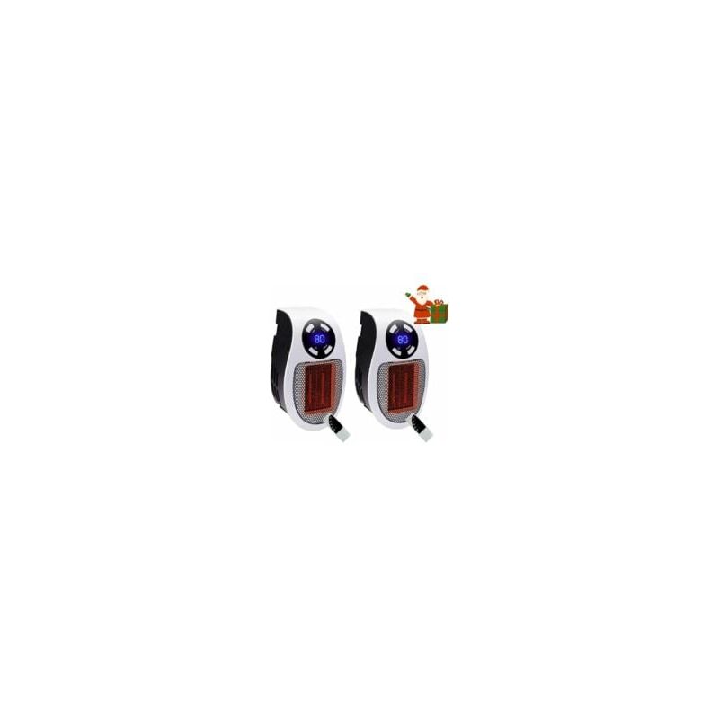 foto del prodotto pezzi 500 watt riscaldatore ventilatore ceramico mini riscaldatore ventilatore portatile riscaldatore con termostato e timer, per ufficio, camera da
