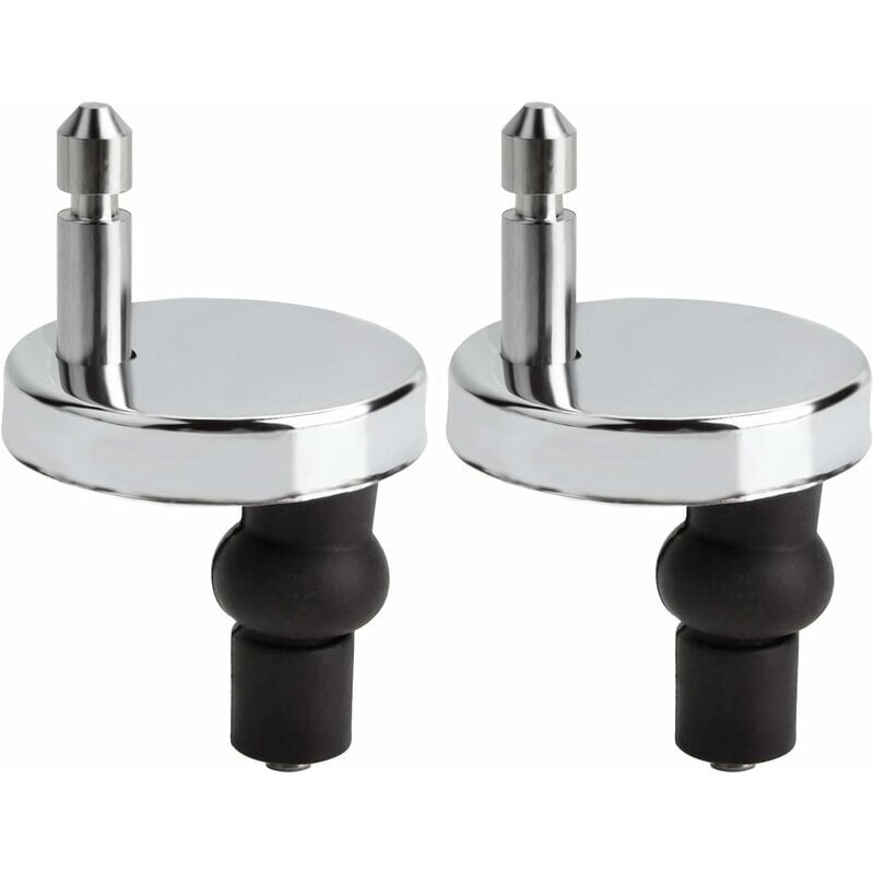 foto del prodotto pezzi 55mm cerniera sedile wc sostituzione universale si adatta a tutti i sedili wc montaggio rapido