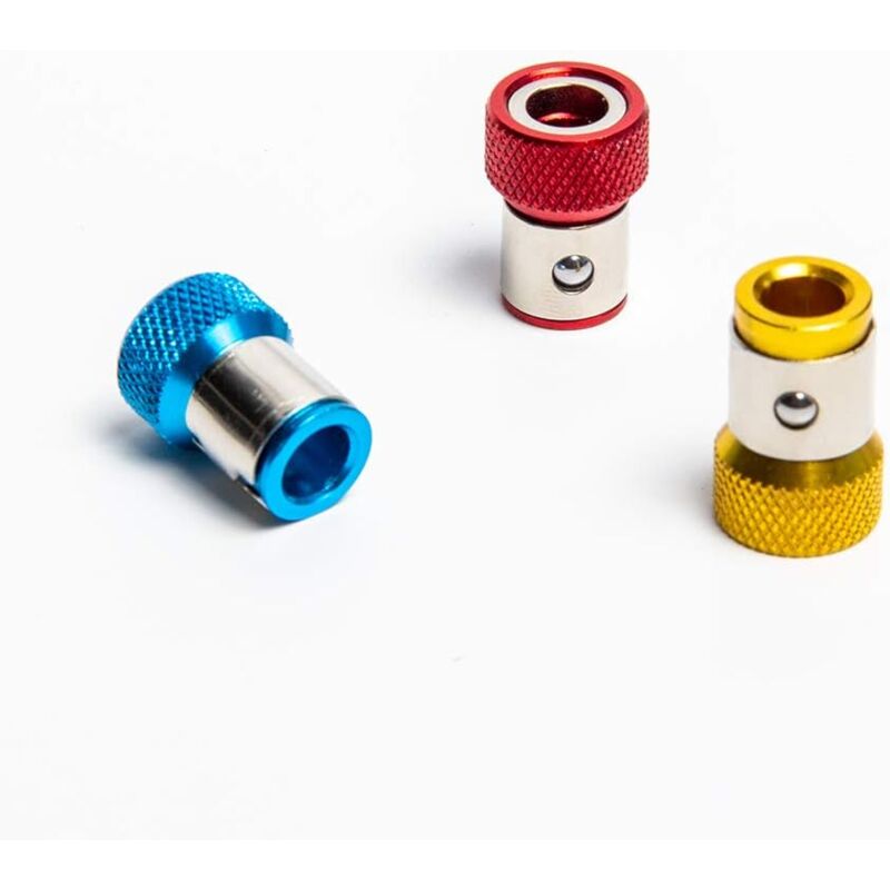 foto del prodotto pezzi anello porta vite magnetizzatore universale rimovibile lega magnetica antiscivolo cacciavite accessori per 1 4 di pollice codolo esagonale