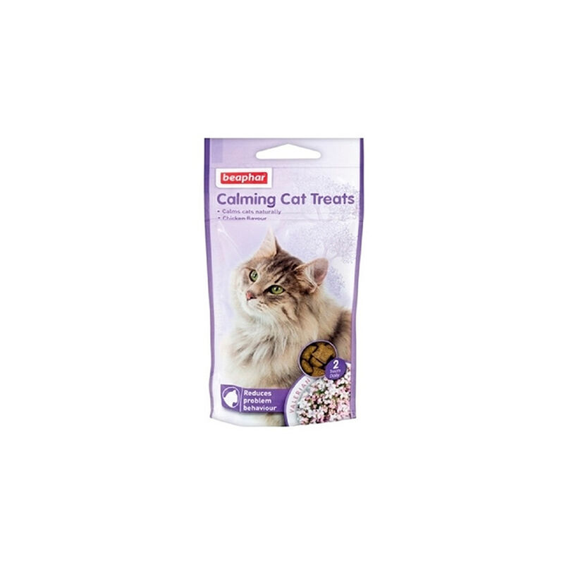 foto del prodotto pezzi calmanti di beaphar, gatto tot snack, 35 gr