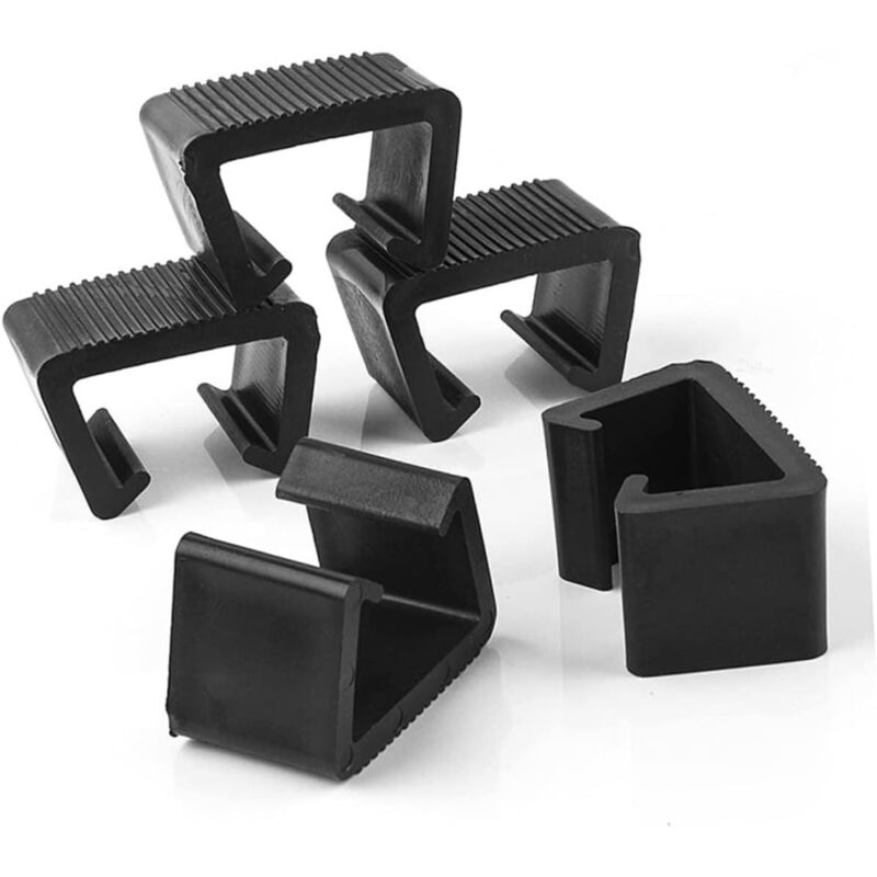 foto del prodotto pezzi di clip per mobili, clip per bordo tavolo da giardino, clip per sedia da esterno, clip per divano da giardino segmentato. sollbry