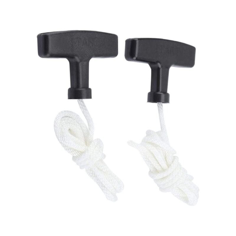 foto del prodotto pezzi di corda di avviamento a strappo, corda di avviamento e maniglia, corda di avviamento per tosaerba, per tosaerba, decespugliatore, parti del