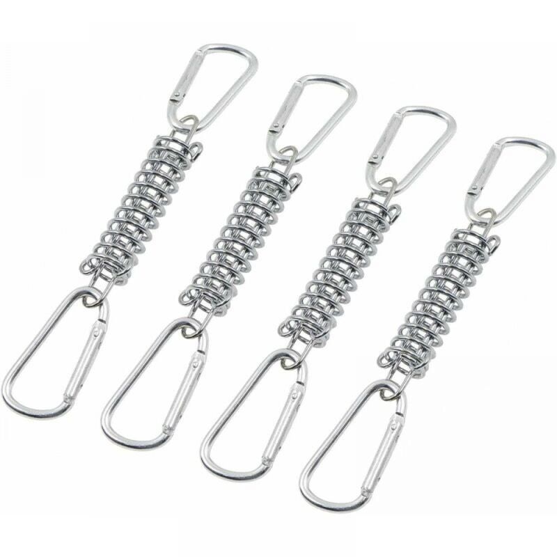 immagine 0 del prodotto pezzi di fissaggio a molla di tensione per tenda da sole fissaggi per vele ombreggianti accessori in acciaio inossidabile con 4 molle elicoidali 8
