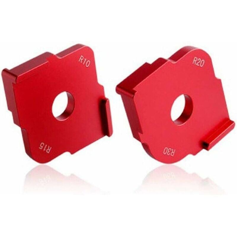 foto del prodotto pezzi di jig angolari per lavorazione del legno in lega di alluminio r10 r15 r20 r30 utensili rotondi per lavorazione del legno