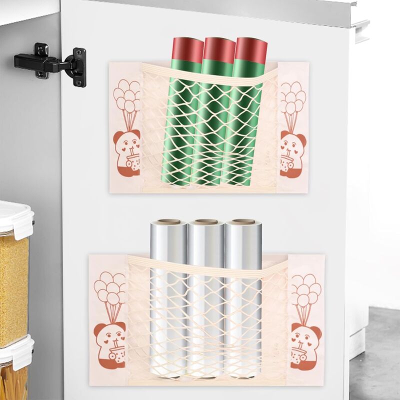 foto del prodotto pezzi di organizer adesivo per armadietti da cucina, organizer per armadietti da cucina, organizer per armadietti da cucina, organizer per ante di