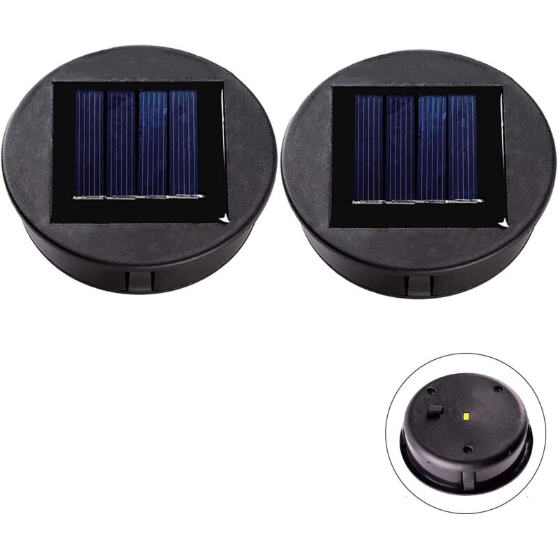 foto del prodotto pezzi di ricambio per lanterna solare, pannello solare con lampadina a led per decorazioni da giardino