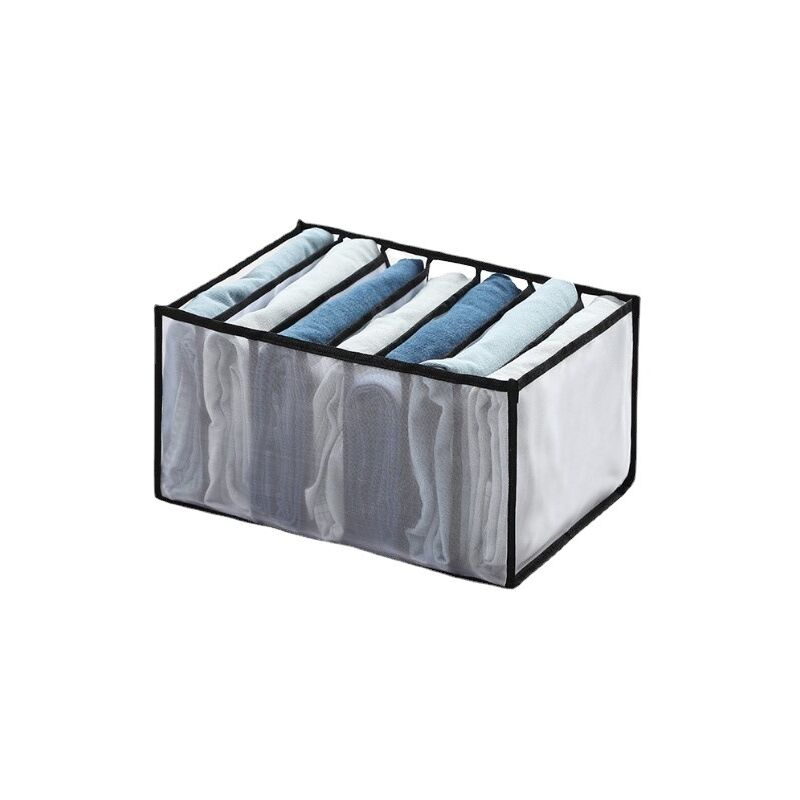foto del prodotto pezzi di scatola portaoggetti per jeans, cassetto, organizer per vestiti, adatto per riporre vestiti 361712 cm sollbry