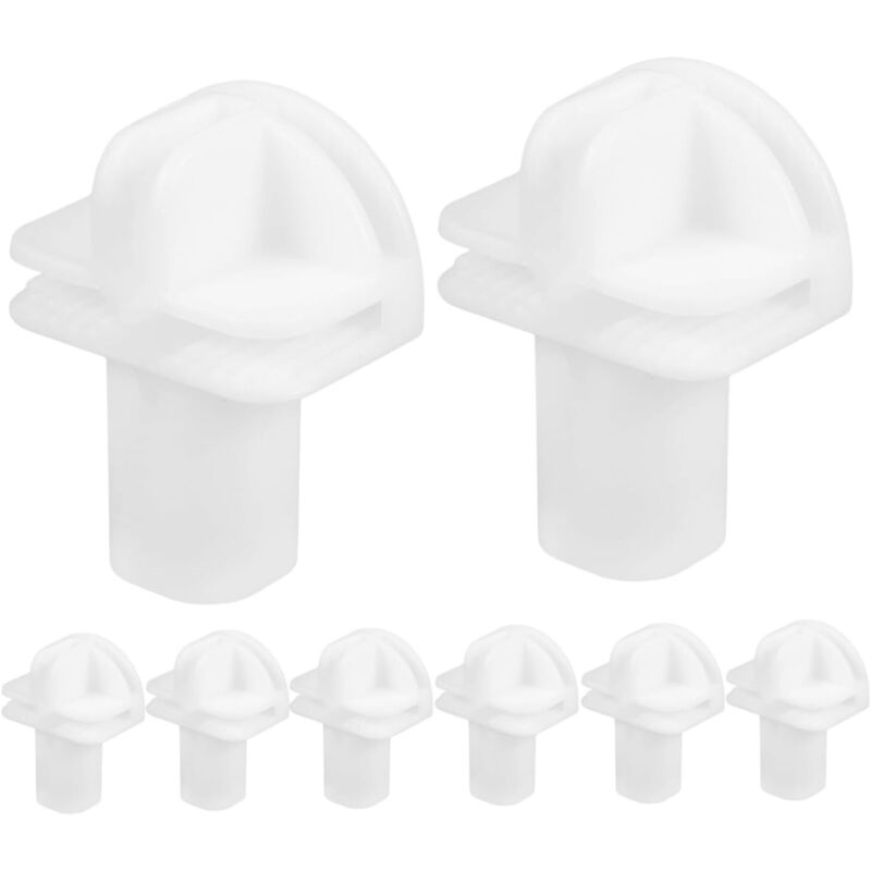 foto del prodotto pezzi, fibbia per recinzione per ante di armadi, connettori a cubo, mensola in metallo, connettori a cubo, connettori a griglia per cubo - sollbry