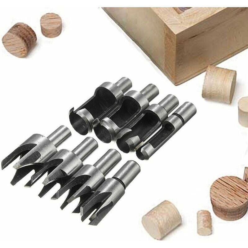 foto del prodotto pezzi hss wood plug cutter wood cutting tool wood plug cutter punte da trapano 6 mm 10 mm 13 mm 16 mm